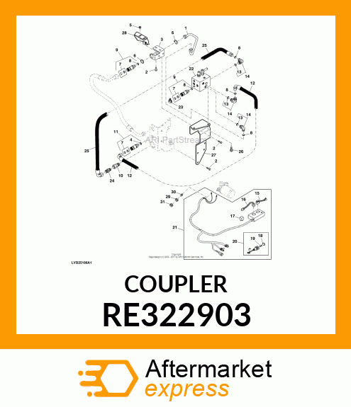 Connect Coupler RE322903