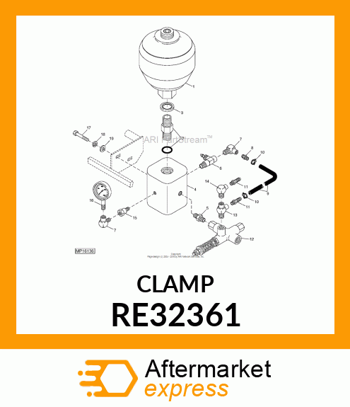 HOSE CLAMP RE32361