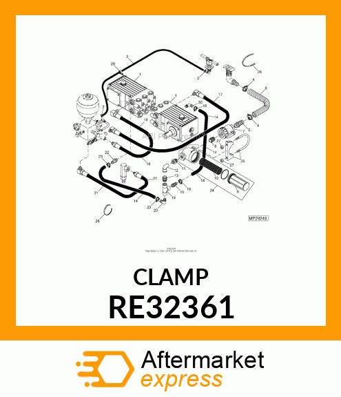 HOSE CLAMP RE32361