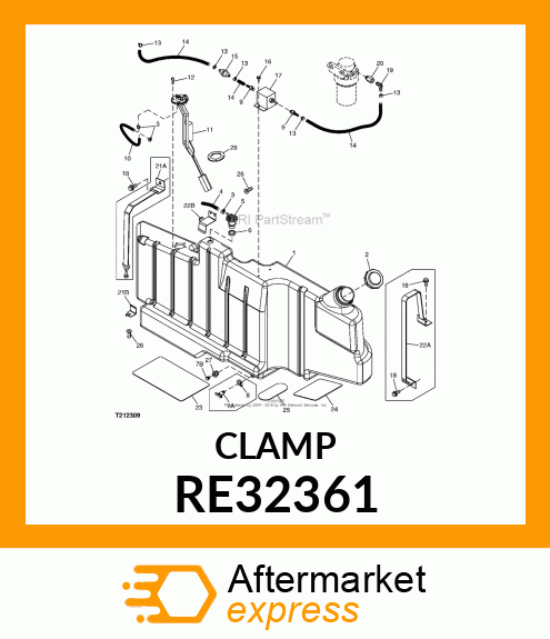 HOSE CLAMP RE32361