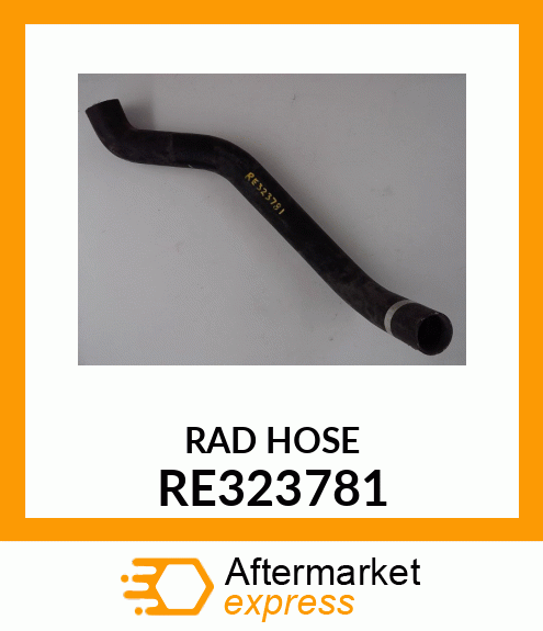 RADIATOR HOSE, LOWER, FT4/S3B RE323781