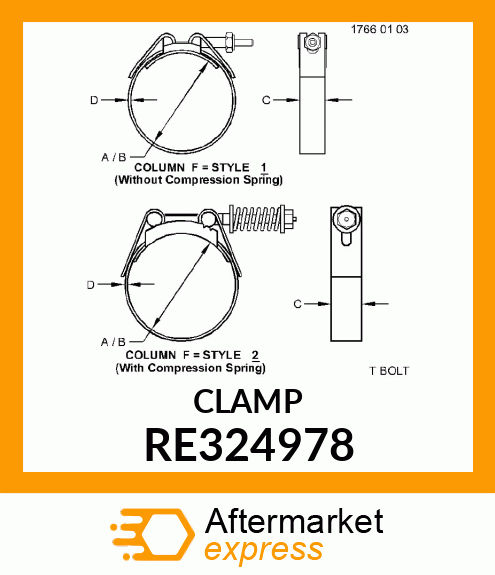 CLAMP, T RE324978