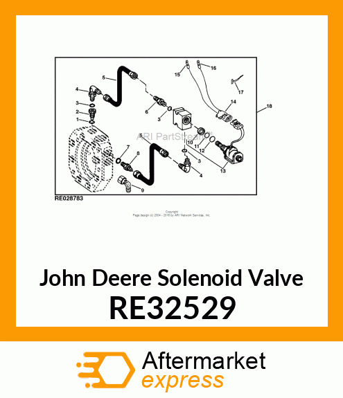 VALVE, SOLENOID DESTROKE RE32529