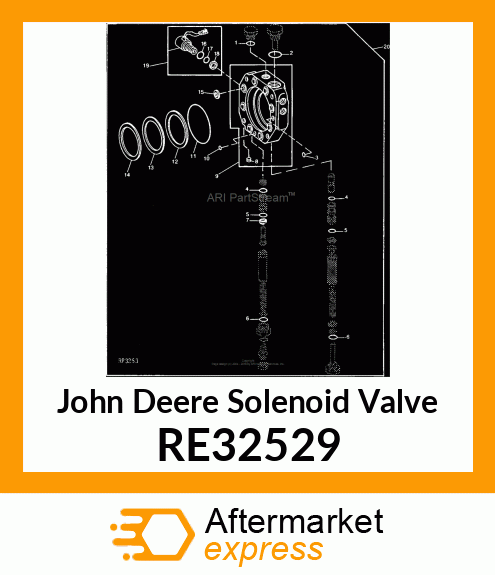 VALVE, SOLENOID DESTROKE RE32529