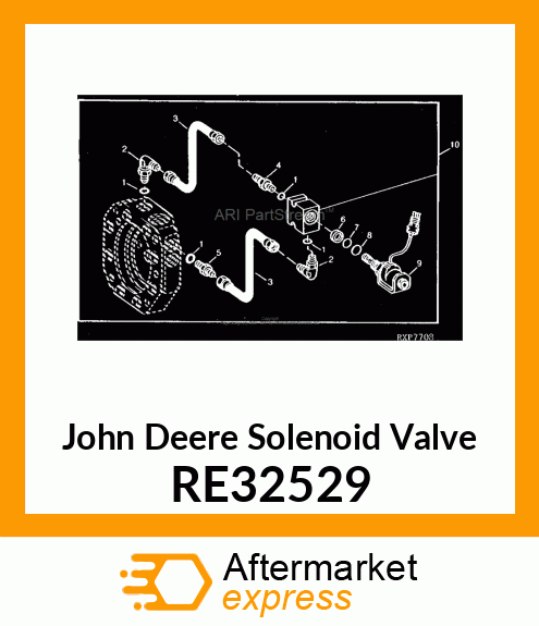 VALVE, SOLENOID DESTROKE RE32529