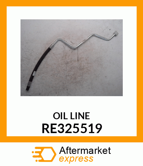 OIL LINE, TRAN SUPPLY, 20 BAR RE325519