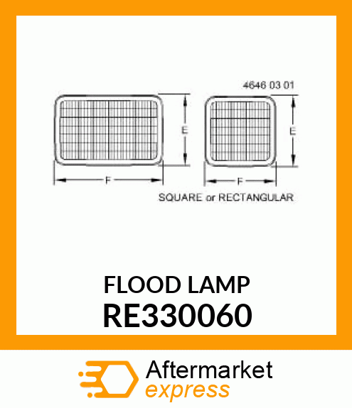 FLOODLAMP, LED PEDESTAL WORKLAMP RE330060