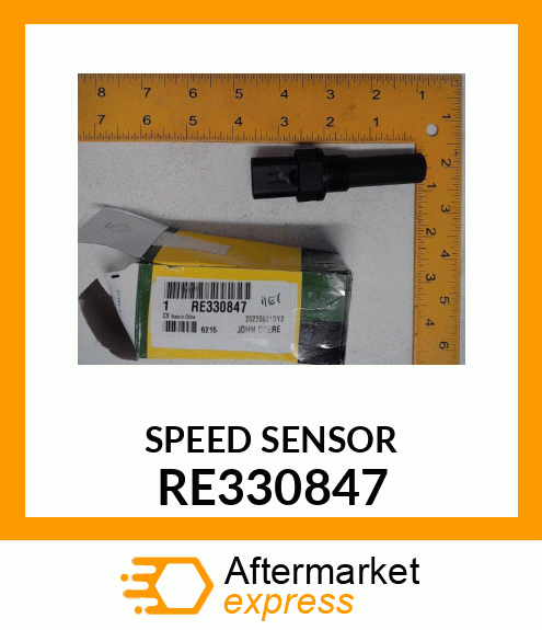 WHEEL SPEED SENSOR, 55MM RE330847