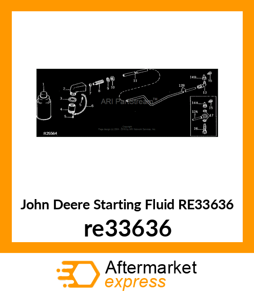 STARTING AID, DIETHYL ETHER re33636