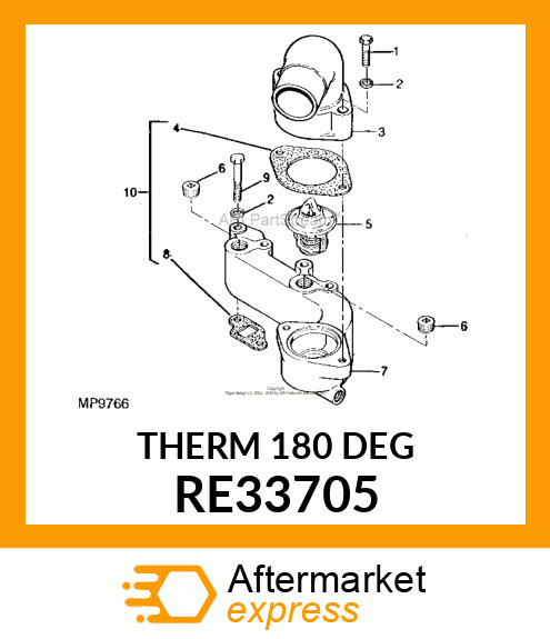 THERMOSTAT RE33705