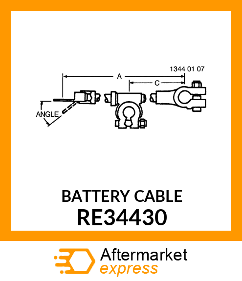 BATTERY CABLE RE34430