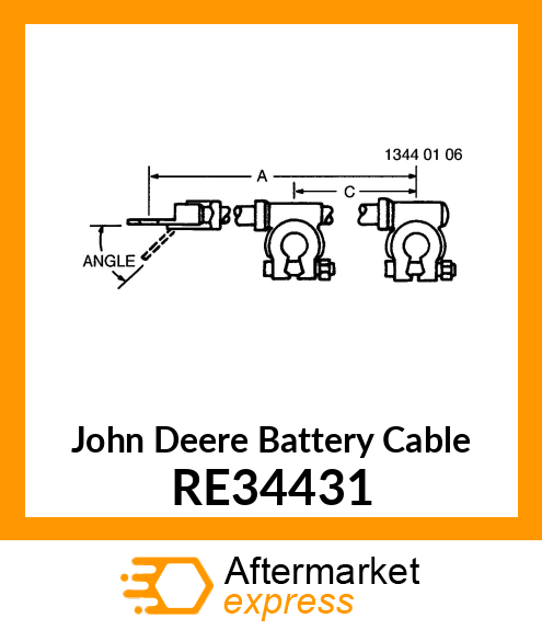 BATTERY CABLE RE34431