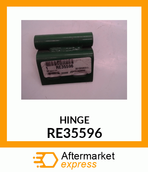 HINGE,SIDE PANEL,UPPER RE35596