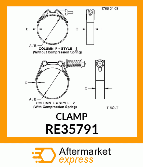 CLAMP RE35791