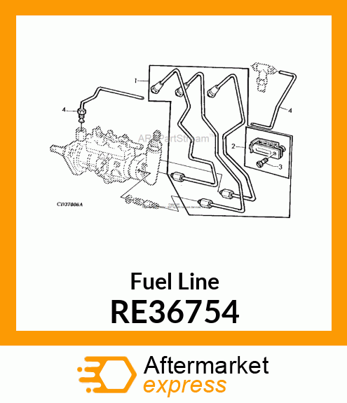 Fuel Line RE36754