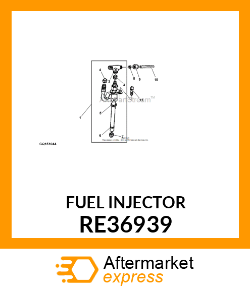 INJECTION NOZZLE RE36939