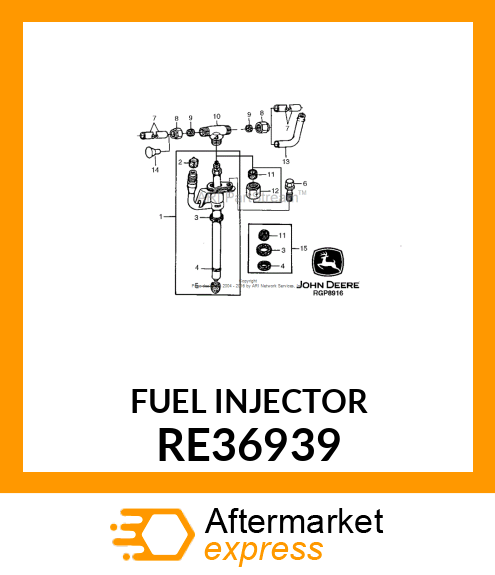 INJECTION NOZZLE RE36939