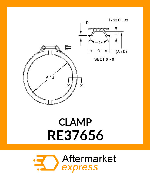 CLAMP RE37656