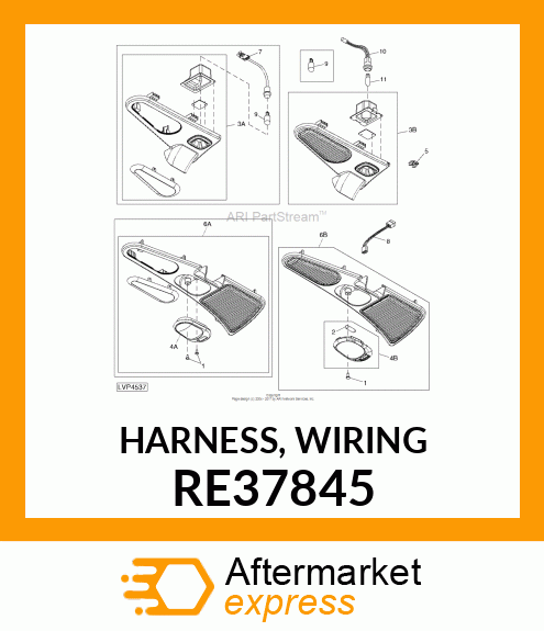 HARNESS, WIRING RE37845