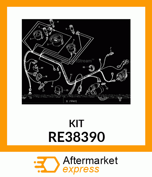 KIT, NEUTRAL START SWITCH RE38390