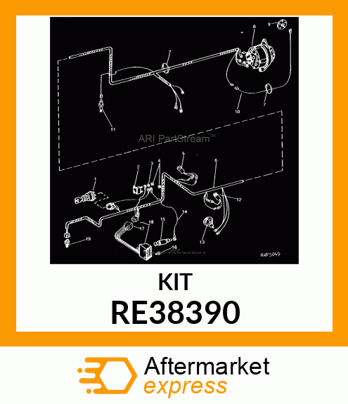 KIT, NEUTRAL START SWITCH RE38390