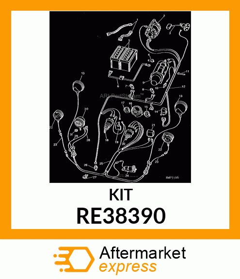 KIT, NEUTRAL START SWITCH RE38390