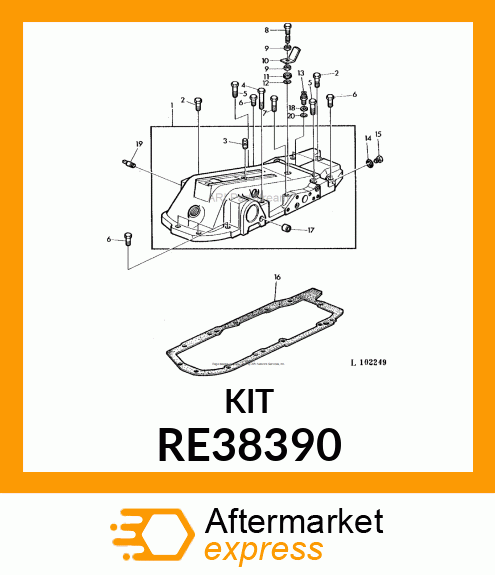 KIT, NEUTRAL START SWITCH RE38390