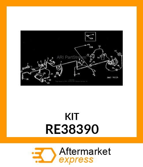 KIT, NEUTRAL START SWITCH RE38390