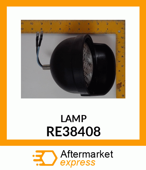 FLOODLAMP, TRACTOR, HALOGEN, RH RE38408