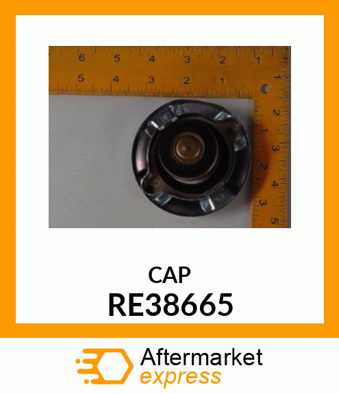 CAP, RADIATOR (10 PSI) RE38665