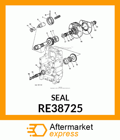 SEAL, OIL RE38725