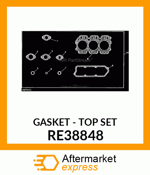 KIT,GASKET RE38848