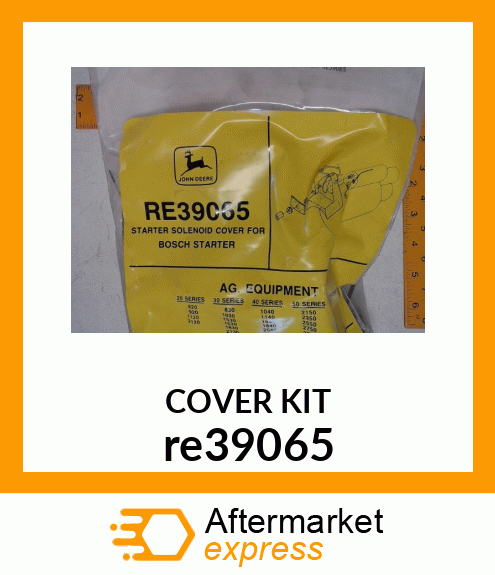 KIT, STARTER SOLENOID COVER re39065