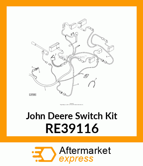 SWITCH KIT, NEUTRAL START RE39116