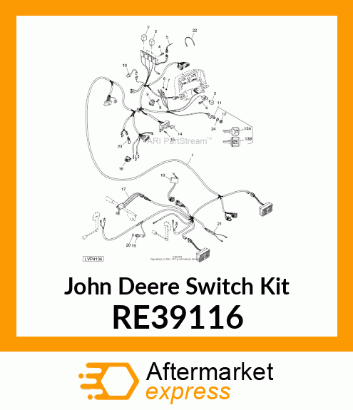 SWITCH KIT, NEUTRAL START RE39116