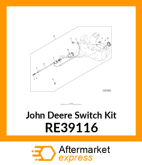 SWITCH KIT, NEUTRAL START RE39116