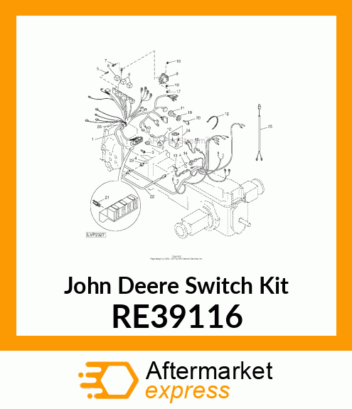 SWITCH KIT, NEUTRAL START RE39116