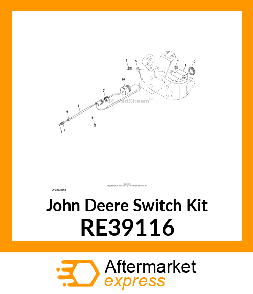 SWITCH KIT, NEUTRAL START RE39116