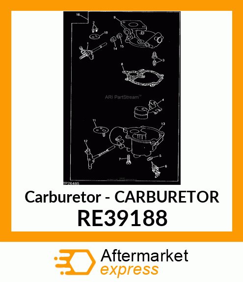 Carburetor RE39188