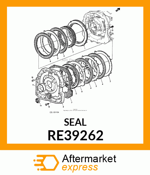 SEAL, OIL RE39262