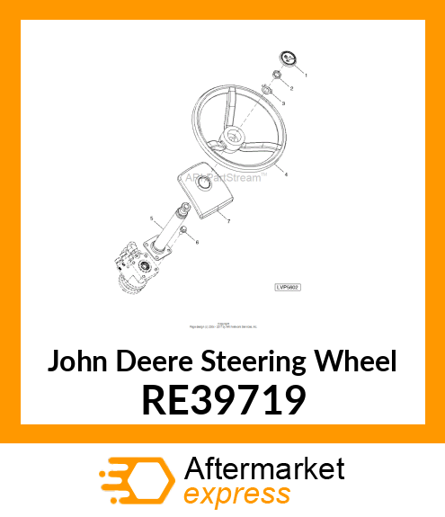 WHEEL, STEERING RE39719