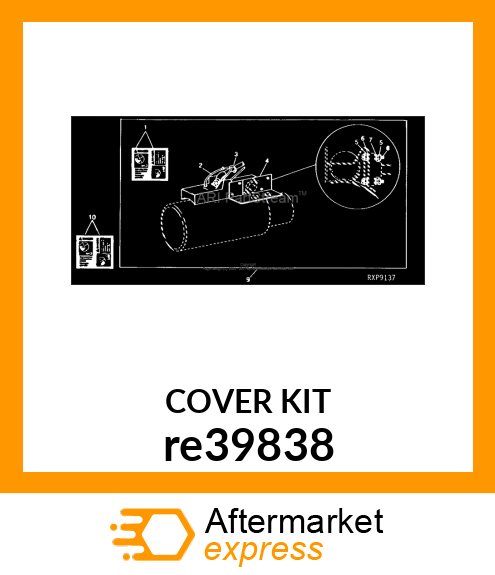 SHIELD, KIT, STARTER SOLENOID COVER re39838