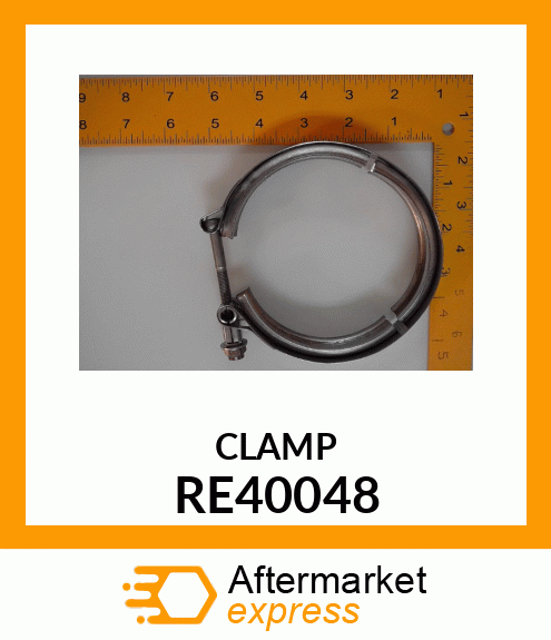 CLAMP, WITH SCREW RE40048