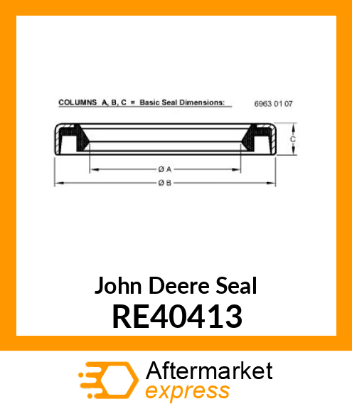 SEAL, OIL RE40413