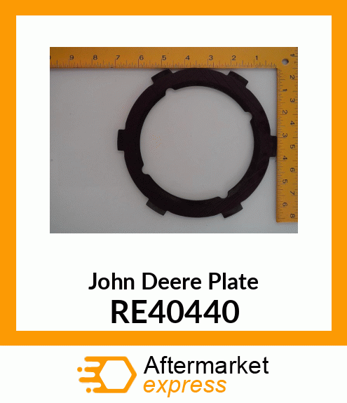 PLATE, SYNCHRONIZER, WITH FACING RE40440