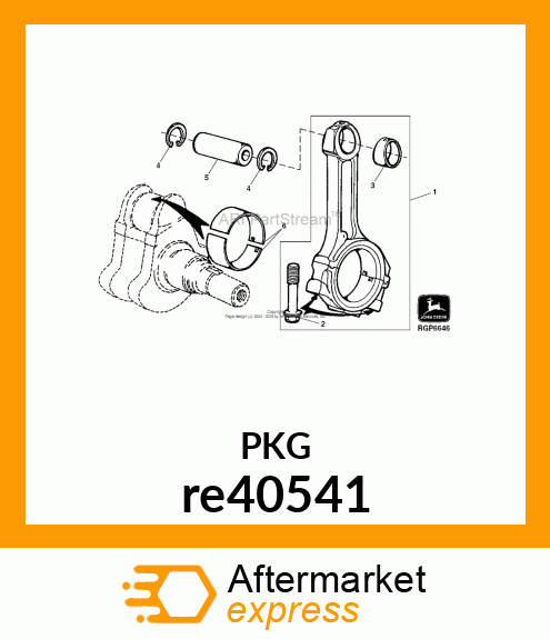 CONNECTING ROD re40541