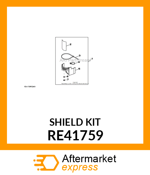 KIT, STARTER SOLENOID COVER RE41759