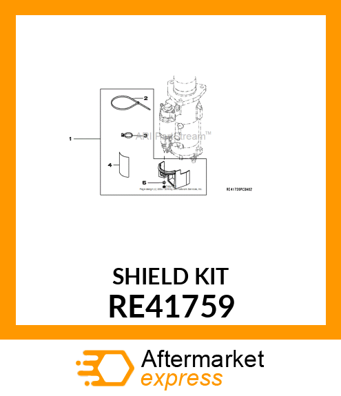 KIT, STARTER SOLENOID COVER RE41759