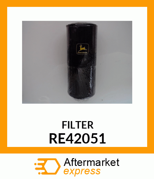 FILTER, BYPASS OIL RE42051