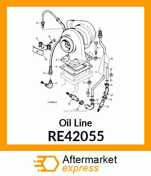 Oil Line RE42055